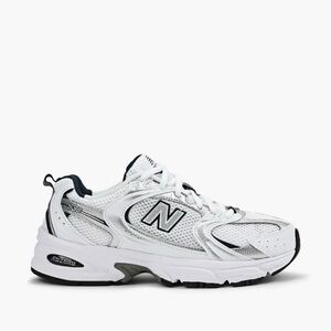 New Balance 530 White/Silver/Indigo Blue Women’s Athletic Shoes. Size 7.